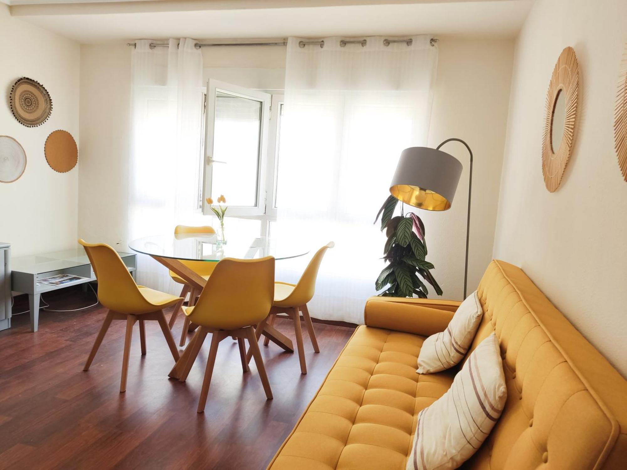 Apartamento Centrico Con Wifi Aviles Bagian luar foto